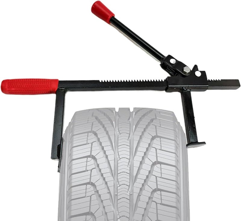 مغير الإطارات الفولاذي اليدوي، أداة محمولة لكسر الحافة وتركيب الإطارات لمرآب المنزل - Image 1